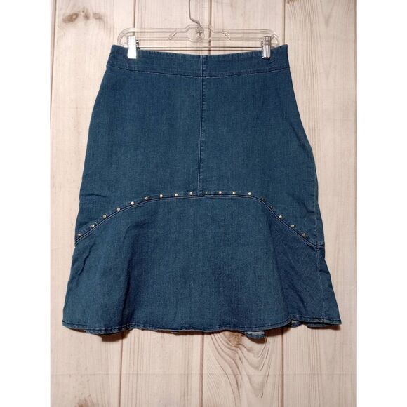 Reba Skirt Ladies 6 Denim‎ Midi - Picture 1 of 8